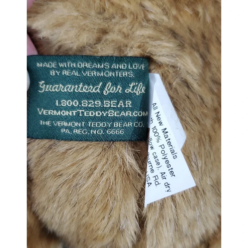 The Vermont Teddy Bear Company Jointed Bear with Ouchy‎ Paw